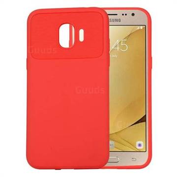 Carapace Soft Back Phone Cover for Samsung Galaxy J2 Pro (2018) - Red