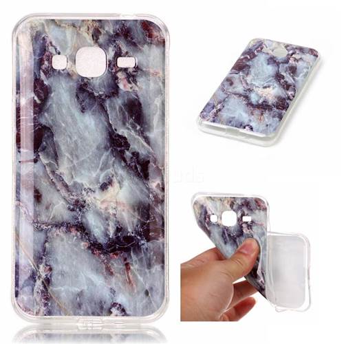 Rock Blue Soft TPU Marble Pattern Case for Samsung Galaxy J3