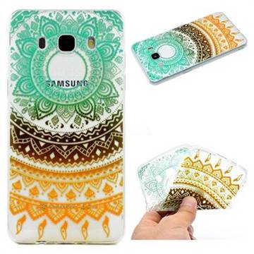 Tribe Flower Super Clear Soft TPU Back Cover for Samsung Galaxy J3 2016 J320