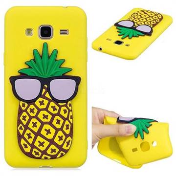 Pineapple Soft 3D Silicone Case for Samsung Galaxy J3 2016 J320