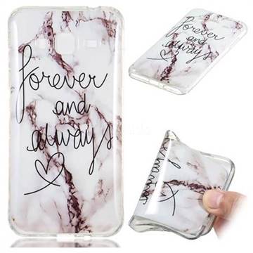 Forever Soft TPU Marble Pattern Phone Case for Samsung Galaxy J3 2016 J320