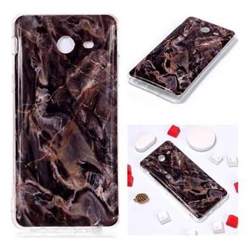 Brown Soft TPU Marble Pattern Phone Case for Samsung Galaxy J3 2017 Emerge US Edition
