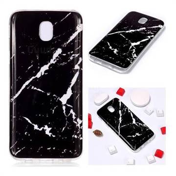 Black Rough white Soft TPU Marble Pattern Phone Case for Samsung Galaxy J3 2017 J330 Eurasian