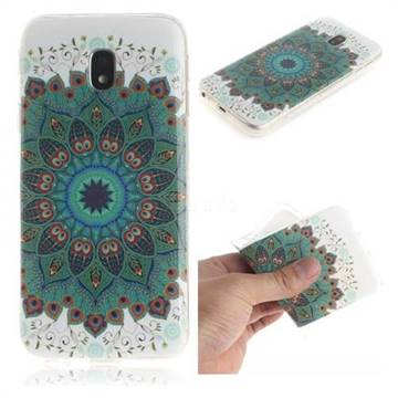Peacock Mandala IMD Soft TPU Cell Phone Back Cover for Samsung Galaxy J3 2017 J330 Eurasian