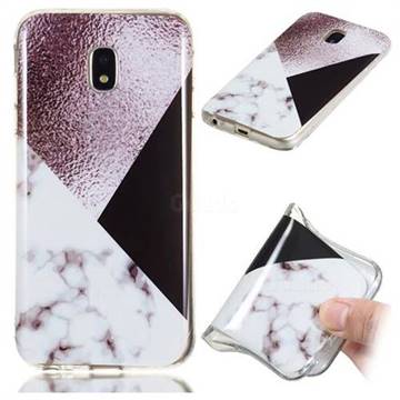 Black white Grey Soft TPU Marble Pattern Phone Case for Samsung Galaxy J3 2017 J330 Eurasian