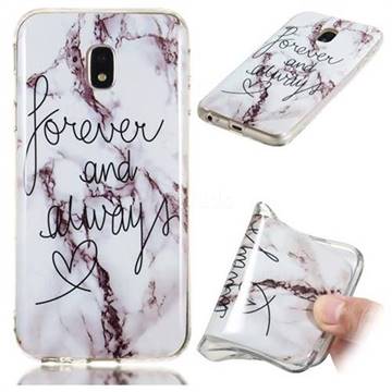 Forever Soft TPU Marble Pattern Phone Case for Samsung Galaxy J3 2017 J330 Eurasian
