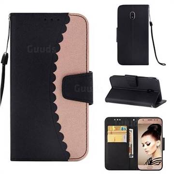 Lace Stitching Mobile Phone Case for Samsung Galaxy J3 2017 J330 Eurasian - Rose Gold