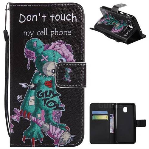 One Eye Mice PU Leather Wallet Case for Samsung Galaxy J3 (2018)