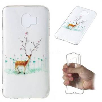 Branches Elk Super Clear Soft TPU Back Cover for Samsung Galaxy J4 (2018) SM-J400F