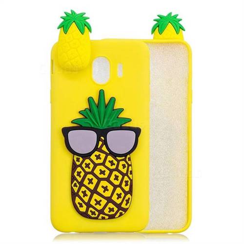 Big Pineapple Soft 3D Climbing Doll Soft Case for Samsung Galaxy J4 (2018) SM-J400F