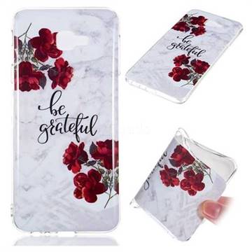 Rose Soft TPU Marble Pattern Phone Case for Samsung Galaxy J4 Core