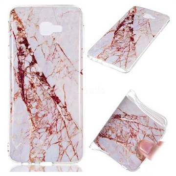 White Crushed Soft TPU Marble Pattern Phone Case for Samsung Galaxy J4 Core