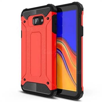King Kong Armor Premium Shockproof Dual Layer Rugged Hard Cover for Samsung Galaxy J4 Core - Big Red