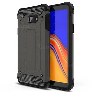 King Kong Armor Premium Shockproof Dual Layer Rugged Hard Cover for Samsung Galaxy J4 Core - Bronze
