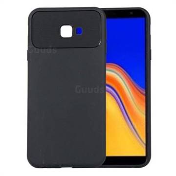 Carapace Soft Back Phone Cover for Samsung Galaxy J4 Plus(6.0 inch) - Black