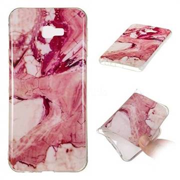 Pork Belly Soft TPU Marble Pattern Phone Case for Samsung Galaxy J4 Plus(6.0 inch)