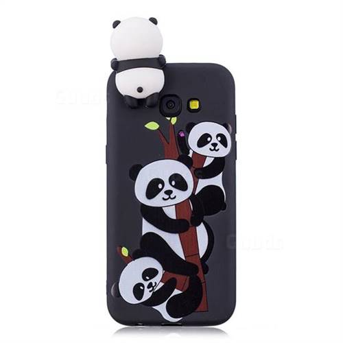 Ascended Panda Soft 3D Climbing Doll Soft Case for Samsung Galaxy J4 Plus(6.0 inch)