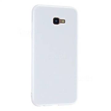 2mm Candy Soft Silicone Phone Case Cover for Samsung Galaxy J4 Plus(6.0 inch) - White