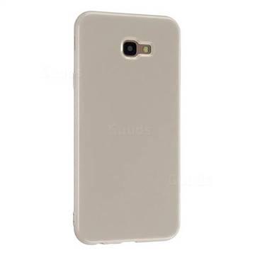 2mm Candy Soft Silicone Phone Case Cover for Samsung Galaxy J4 Plus(6.0 inch) - Khaki