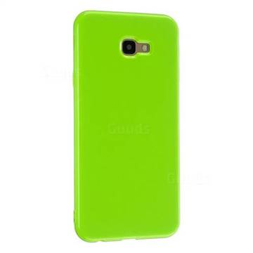 2mm Candy Soft Silicone Phone Case Cover for Samsung Galaxy J4 Plus(6.0 inch) - Bright Green