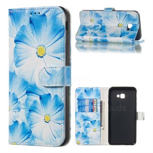 Orchid Flower PU Leather Wallet Case for Samsung Galaxy J4 Plus(6.0 inch)