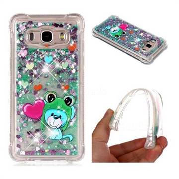 Heart Frog Lion Dynamic Liquid Glitter Sand Quicksand Star TPU Case for Samsung Galaxy J5 2016 J510