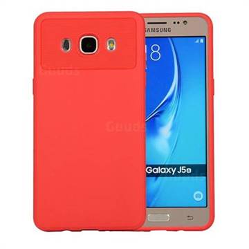 Carapace Soft Back Phone Cover for Samsung Galaxy J5 2016 J510 - Red