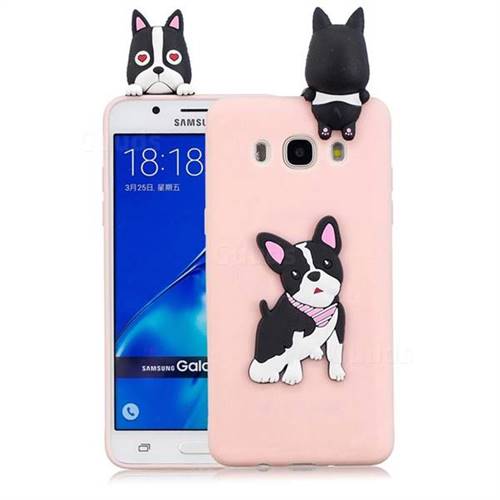 Cute Dog Soft 3D Climbing Doll Soft Case for Samsung Galaxy J5 2016 J510