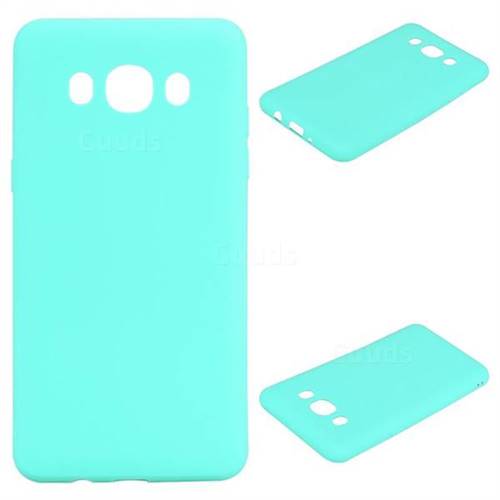 Candy Soft Silicone Protective Phone Case for Samsung Galaxy J5 2016 J510 - Light Blue