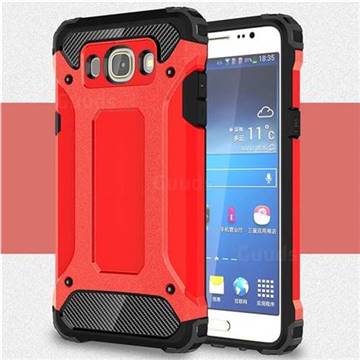 King Kong Armor Premium Shockproof Dual Layer Rugged Hard Cover for Samsung Galaxy J5 2016 J510 - Big Red