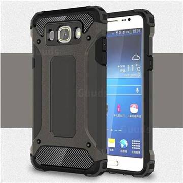 King Kong Armor Premium Shockproof Dual Layer Rugged Hard Cover for Samsung Galaxy J5 2016 J510 - Bronze