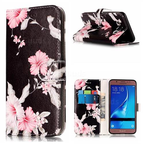 Azalea Flower PU Leather Wallet Case for Samsung Galaxy J5 2016 J510