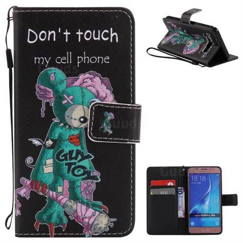 One Eye Mice PU Leather Wallet Case for Samsung Galaxy J5 2016 J510
