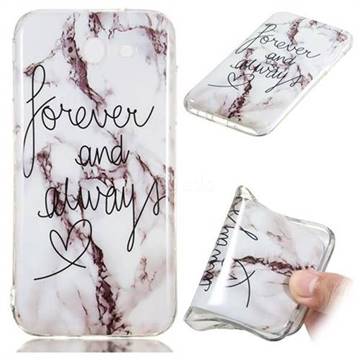 Forever Soft TPU Marble Pattern Phone Case for Samsung Galaxy J5 2017 US Edition