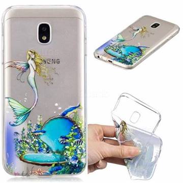 Mermaid Clear Varnish Soft Phone Back Cover for Samsung Galaxy J5 2017 J530 Eurasian