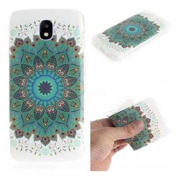 Peacock Mandala IMD Soft TPU Cell Phone Back Cover for Samsung Galaxy J5 2017 J530 Eurasian
