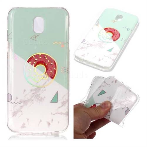 Donuts Marble Pattern Bright Color Laser Soft TPU Case for Samsung Galaxy J5 2017 J530 Eurasian