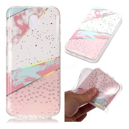 Matching Color Marble Pattern Bright Color Laser Soft TPU Case for Samsung Galaxy J5 2017 J530 Eurasian