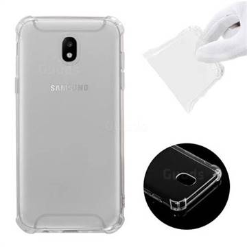 Anti-fall Clear Soft Back Cover for Samsung Galaxy J5 2017 J530 Eurasian - Transparent