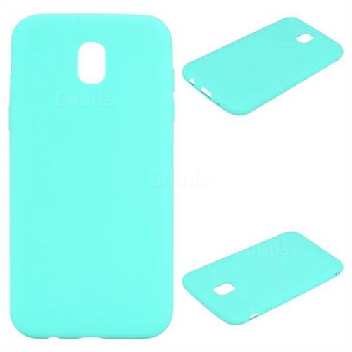 Candy Soft Silicone Protective Phone Case for Samsung Galaxy J5 2017 J530 Eurasian - Light Blue