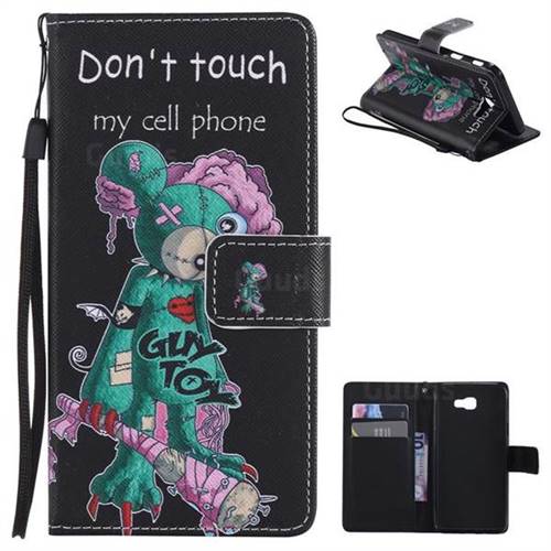 One Eye Mice PU Leather Wallet Case for Samsung Galaxy J5 Prime