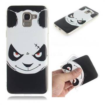 Angry Bear IMD Soft TPU Cell Phone Back Cover for Samsung Galaxy J6 (2018) SM-J600F