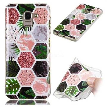 Rainforest Soft TPU Marble Pattern Phone Case for Samsung Galaxy J6 (2018) SM-J600F