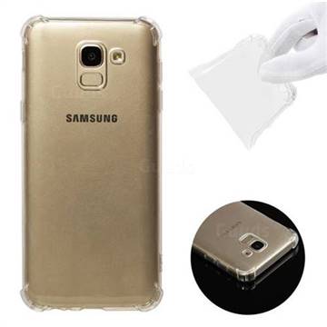 Anti-fall Clear Soft Back Cover for Samsung Galaxy J6 (2018) SM