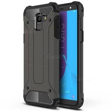 King Kong Armor Premium Shockproof Dual Layer Rugged Hard Cover for Samsung Galaxy J6 (2018) SM-J600F - Bronze