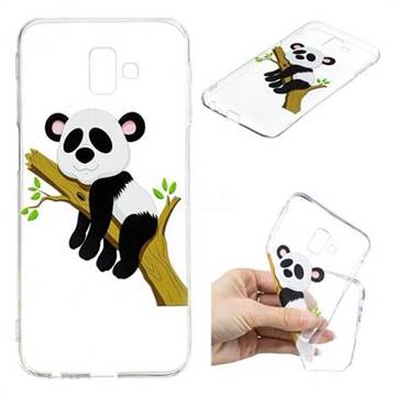 Tree Panda Super Clear Soft TPU Back Cover for Samsung Galaxy J6 Plus / J6 Prime