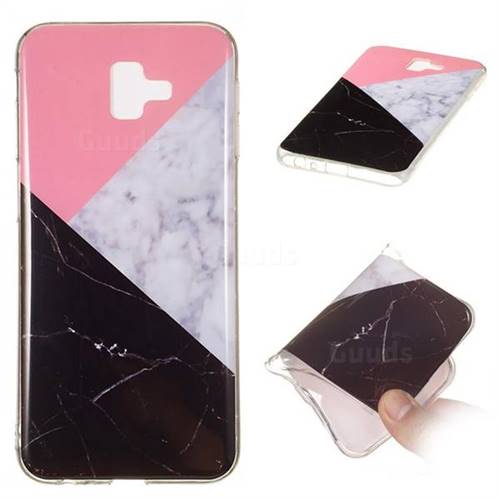 Tricolor Soft TPU Marble Pattern Case for Samsung Galaxy J6 Plus / J6 Prime