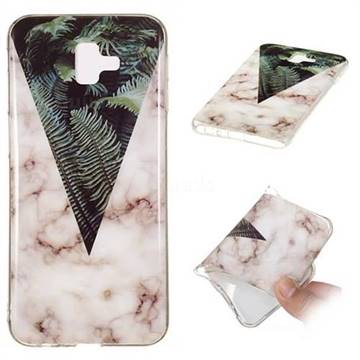 Leaf Soft TPU Marble Pattern Phone Case for Samsung Galaxy J6 Plus / J6 Prime