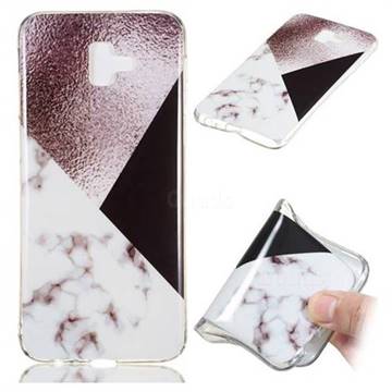 Black white Grey Soft TPU Marble Pattern Phone Case for Samsung Galaxy J6 Plus / J6 Prime
