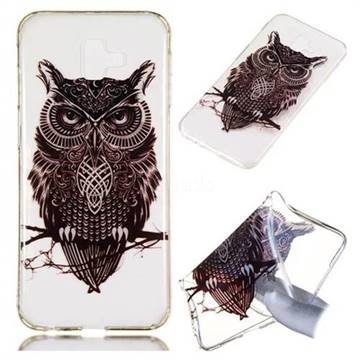 Staring Owl Super Clear Soft TPU Back Cover for Samsung Galaxy J6 Plus / J6 Prime